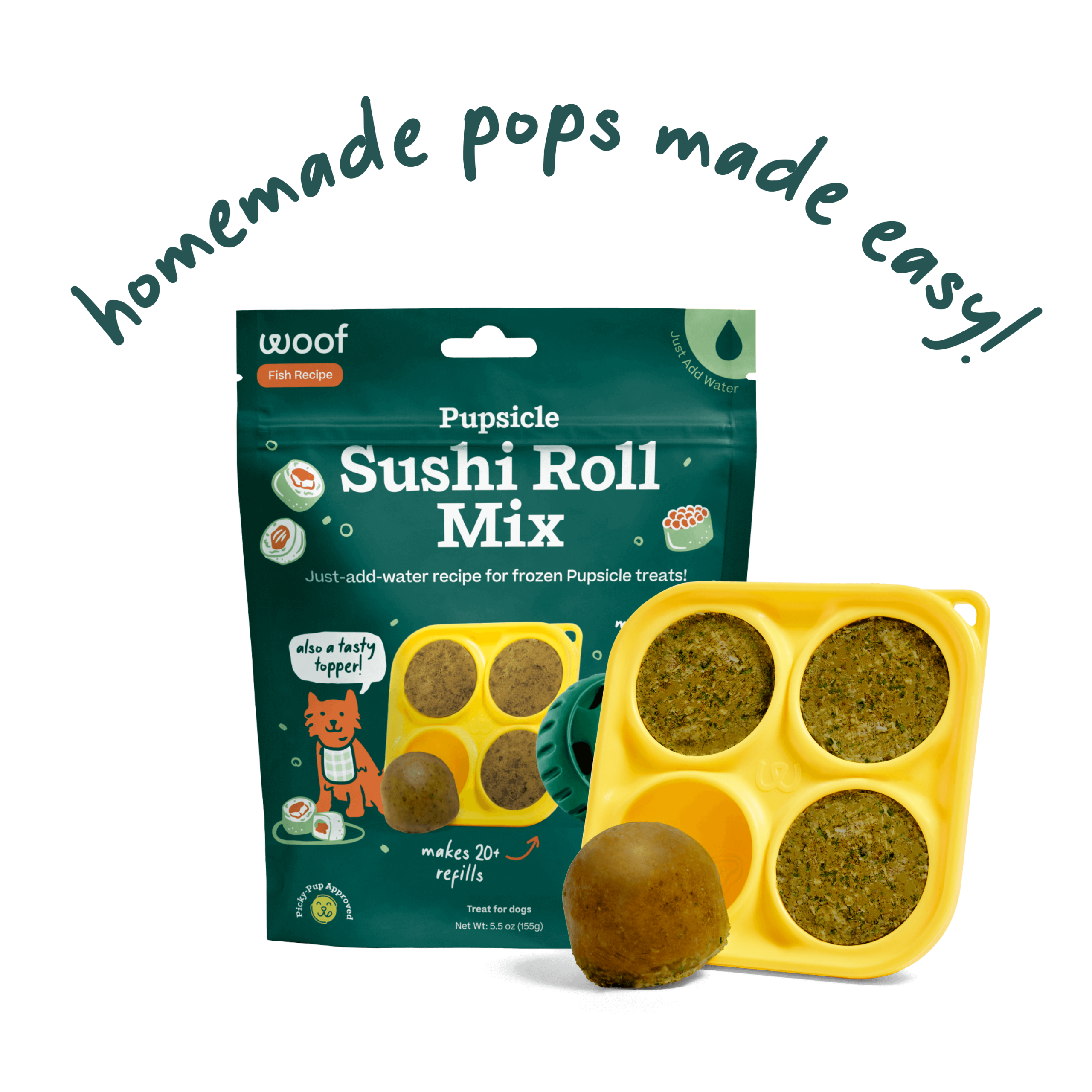 Sushi Roll Pupsicle Mix